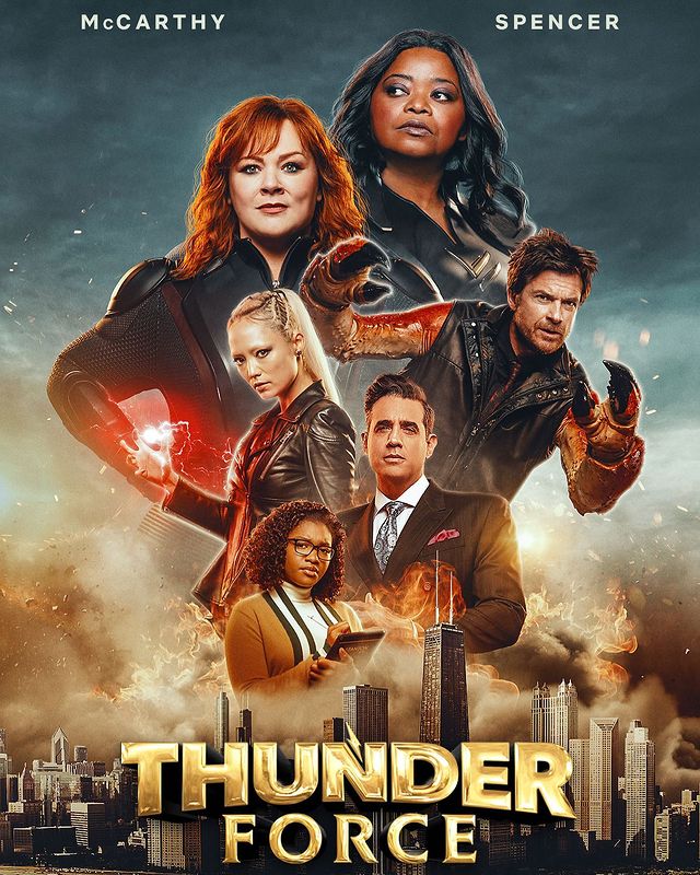 Melissa McCarthy Can’t Except the Day, before the Workshop Joking, in Thunder Force