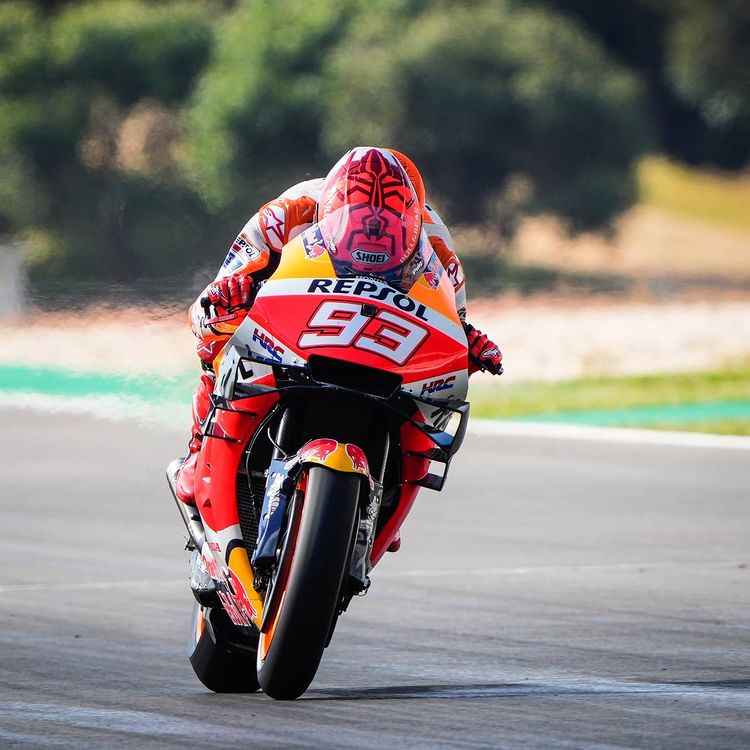MotoGP Portugal: Timetable of Marquez Fall besides Twitch Sixth
