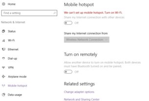 How To Connect Hotspot From Mobile To Computer