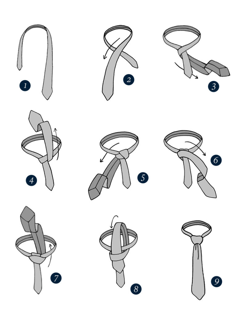 How To Tie A Tie, Step By Step Guide - Daily Reuters