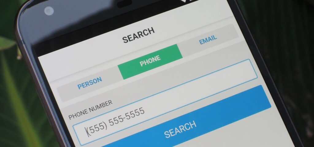 How To Search A Mobile Phone Number