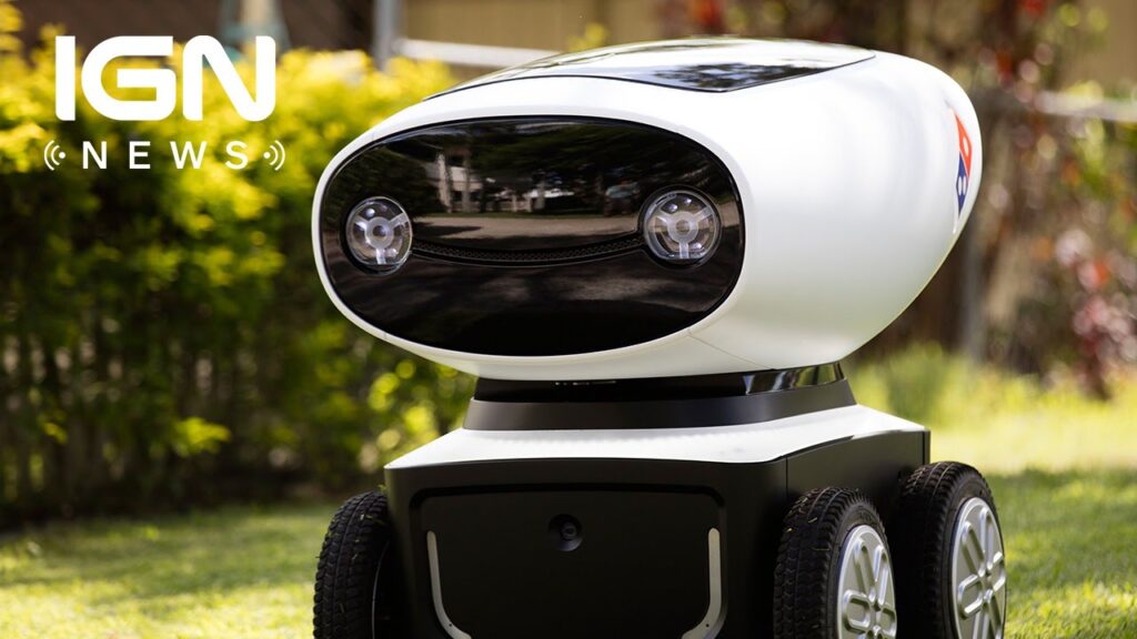 Domino’s tests pizza delivery via robot