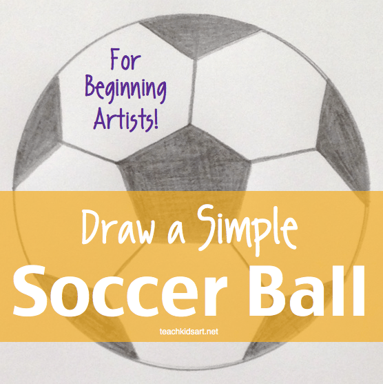 How to Draw a Soccer Ball - Kids and Their Gifts