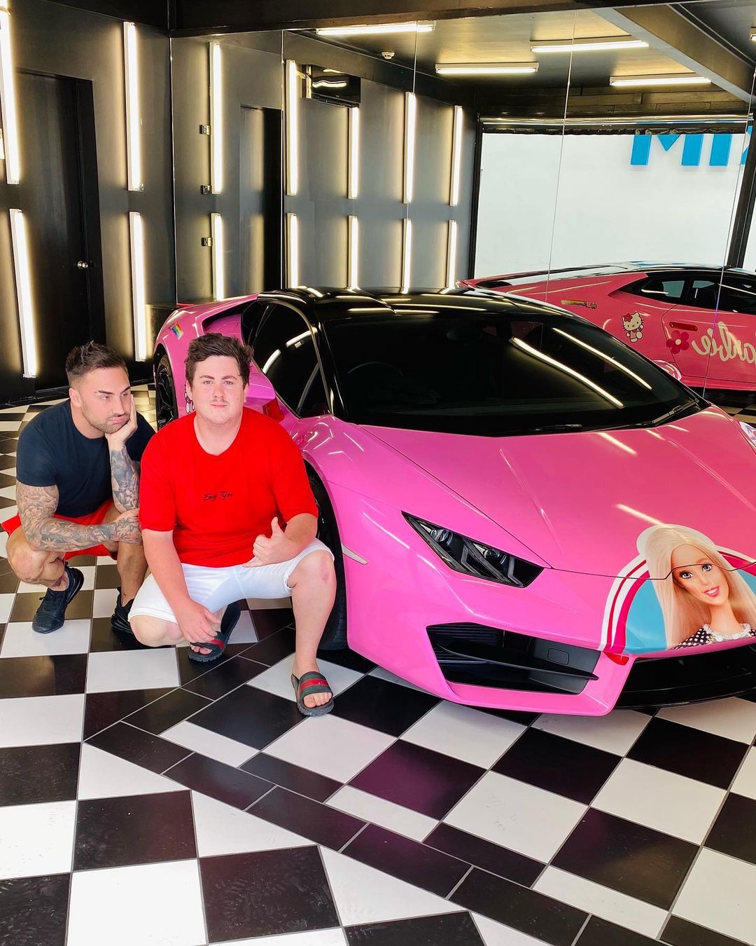 Lacclan Gottfried Took Revenge on Jackson O'Doherty -- Painted his Entire car Pink