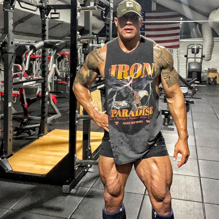 The Rock Shares Intense Training Session As He Transforms Into Black Adam