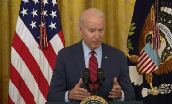 President Biden on Thursday said that the thousands of Afghan interpreters, drivers and others who worked with American forces will be relocated to a third country until their U.S. visas are ready.