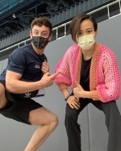 TV set star. Lover of crochet. And today afterward four Olympics, Tom Daley has elusive gold medal