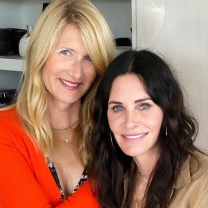 Courteney Cox and Jennifer Aniston reunited for July 4.