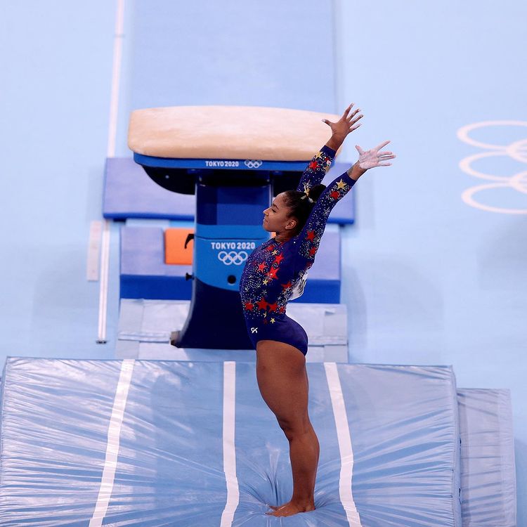 After Simone Biles, her confidante and friend withdrew, Jordan Chiles took over for Team USA.