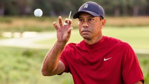 Emotional Tiger Woods Inducted Into World Golf Hall of Fame
