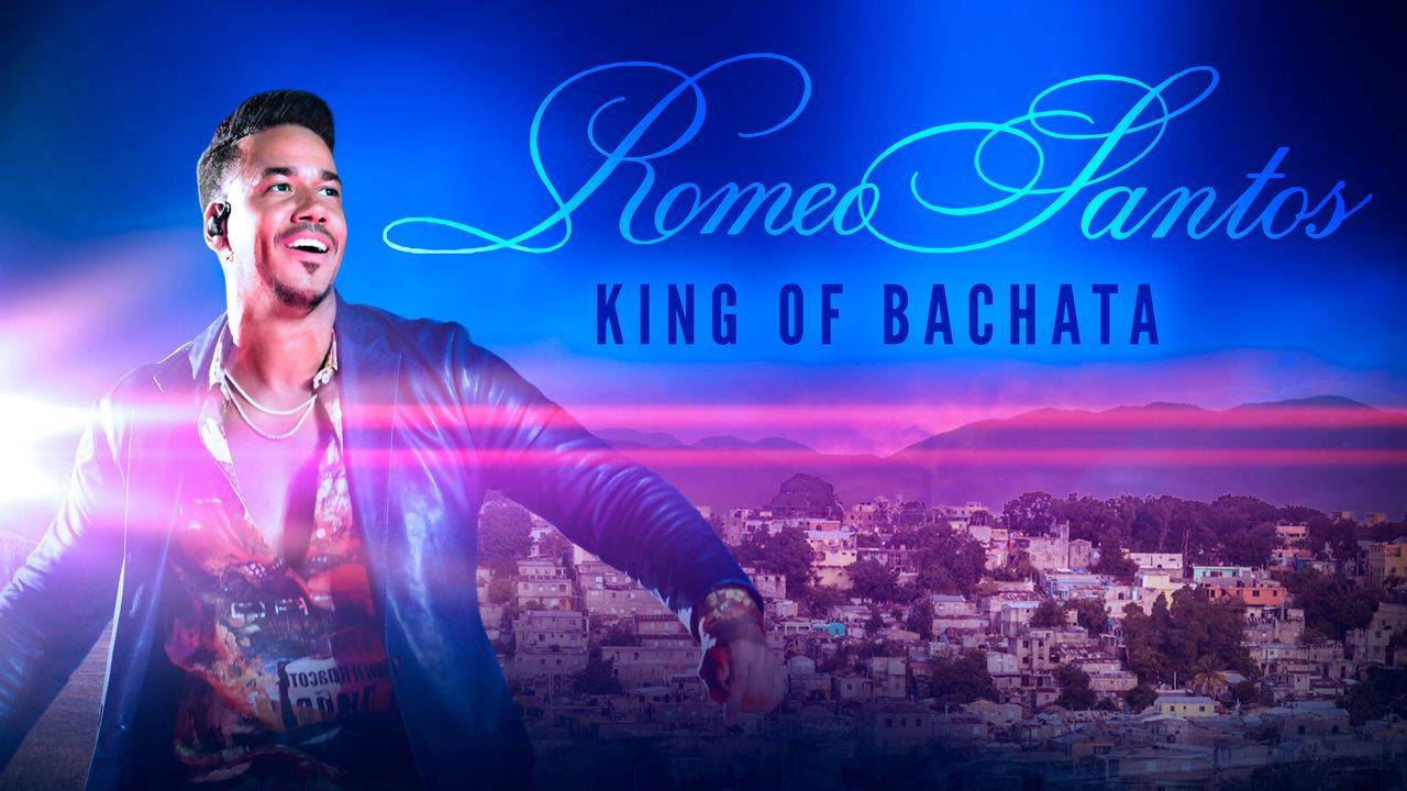 This picture shows the featured image of documentary called King of Bachata of Romeo Santos