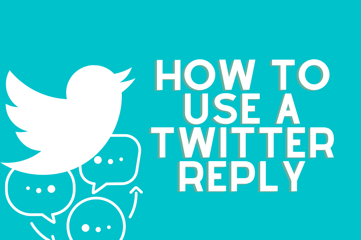 How to use a Twitter reply