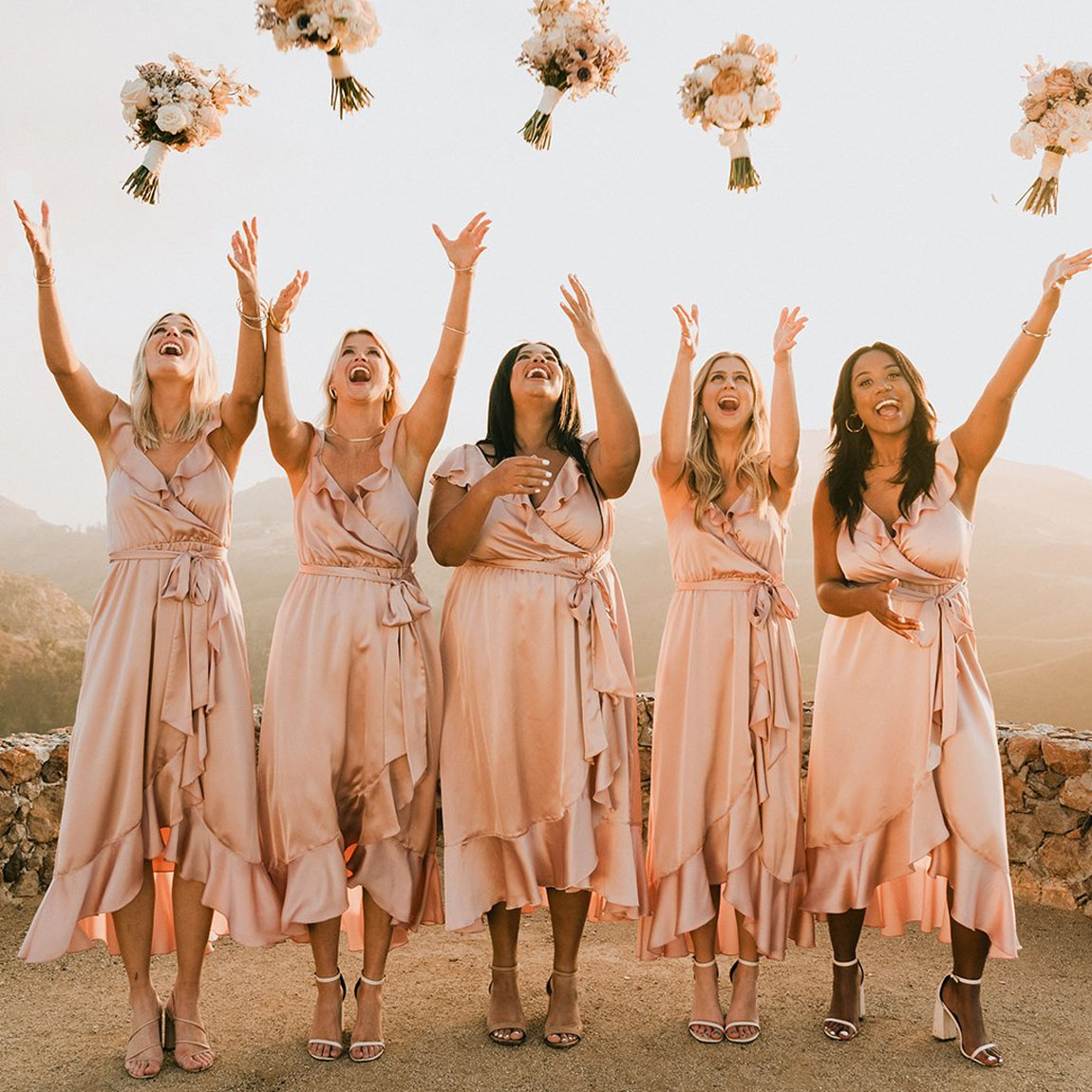 Things to know about gold bridesmaid dresses