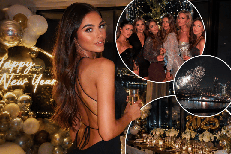 Gemma Owen Shows Off Lavish New Years Eve Party