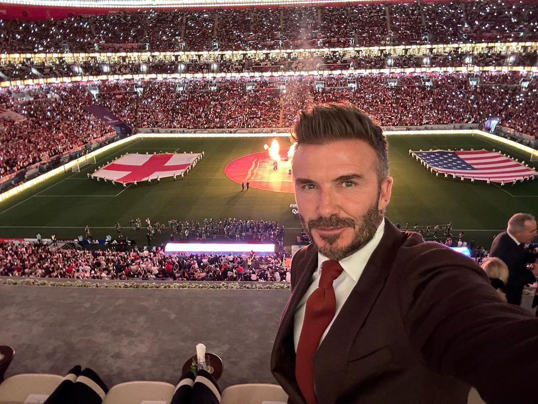 David Beckham floors fans by singing in Victoria's films