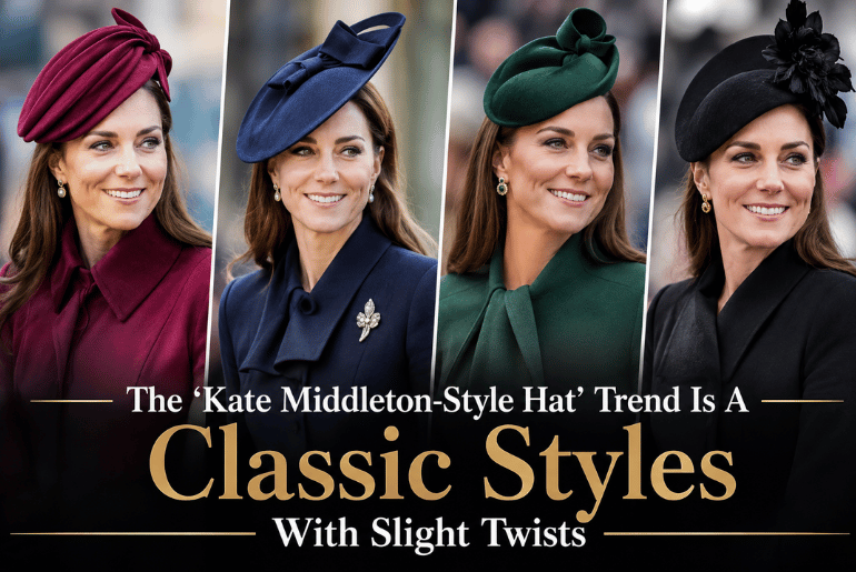 The 'Kate Middleton-Style Hat' Trend Is A Classic Styles With Slight Twists