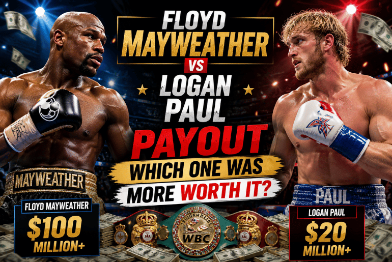 Floyd Mayweather vs Logan Paul Payout- Which One Was More Worth It