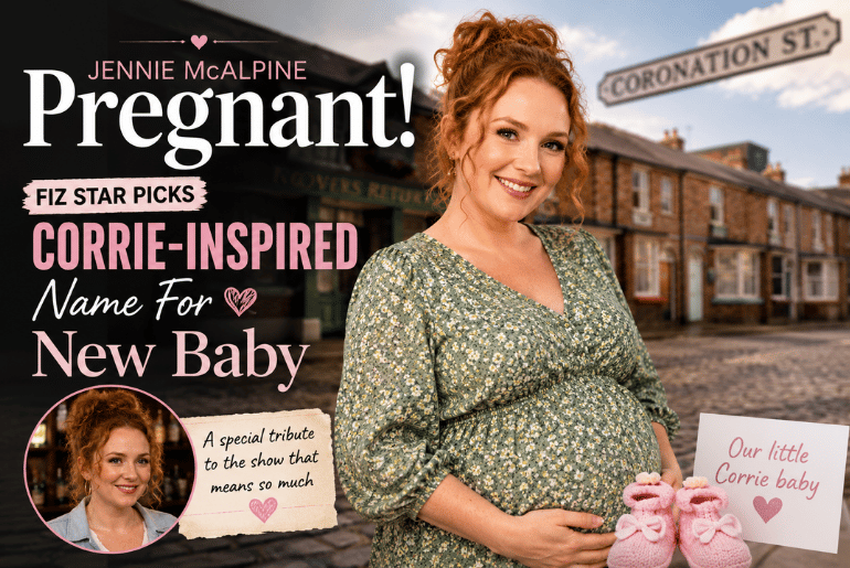Jennie McAlpine Pregnant Fiz Star Picks Corrie-Inspired Name For New Baby