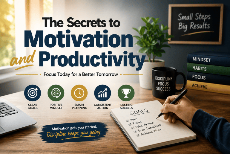 The Secrets to Motivation and Productivity