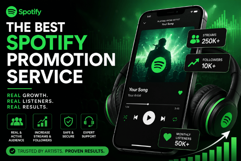 The best Spotify promotion service