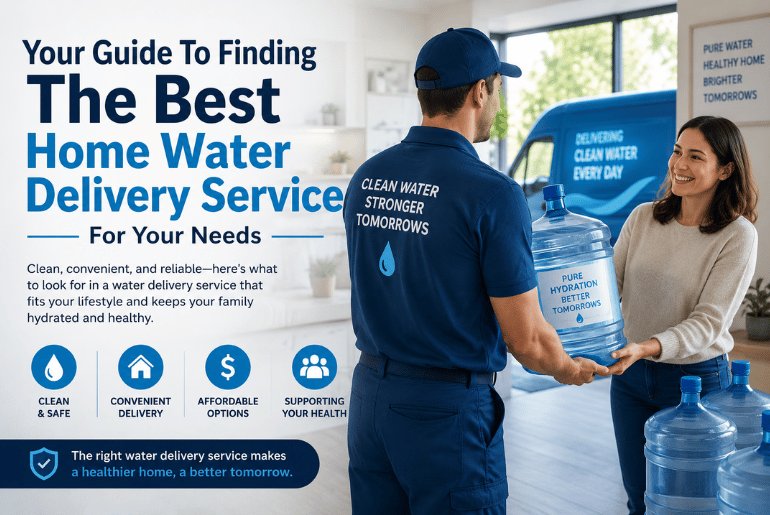 Your Guide To Finding The Best Home Water Delivery Service For Your Needs