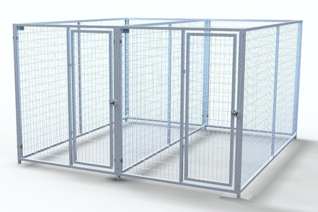 Doggie Daycares Invest in Stainless Steel Kennel Side Panels
