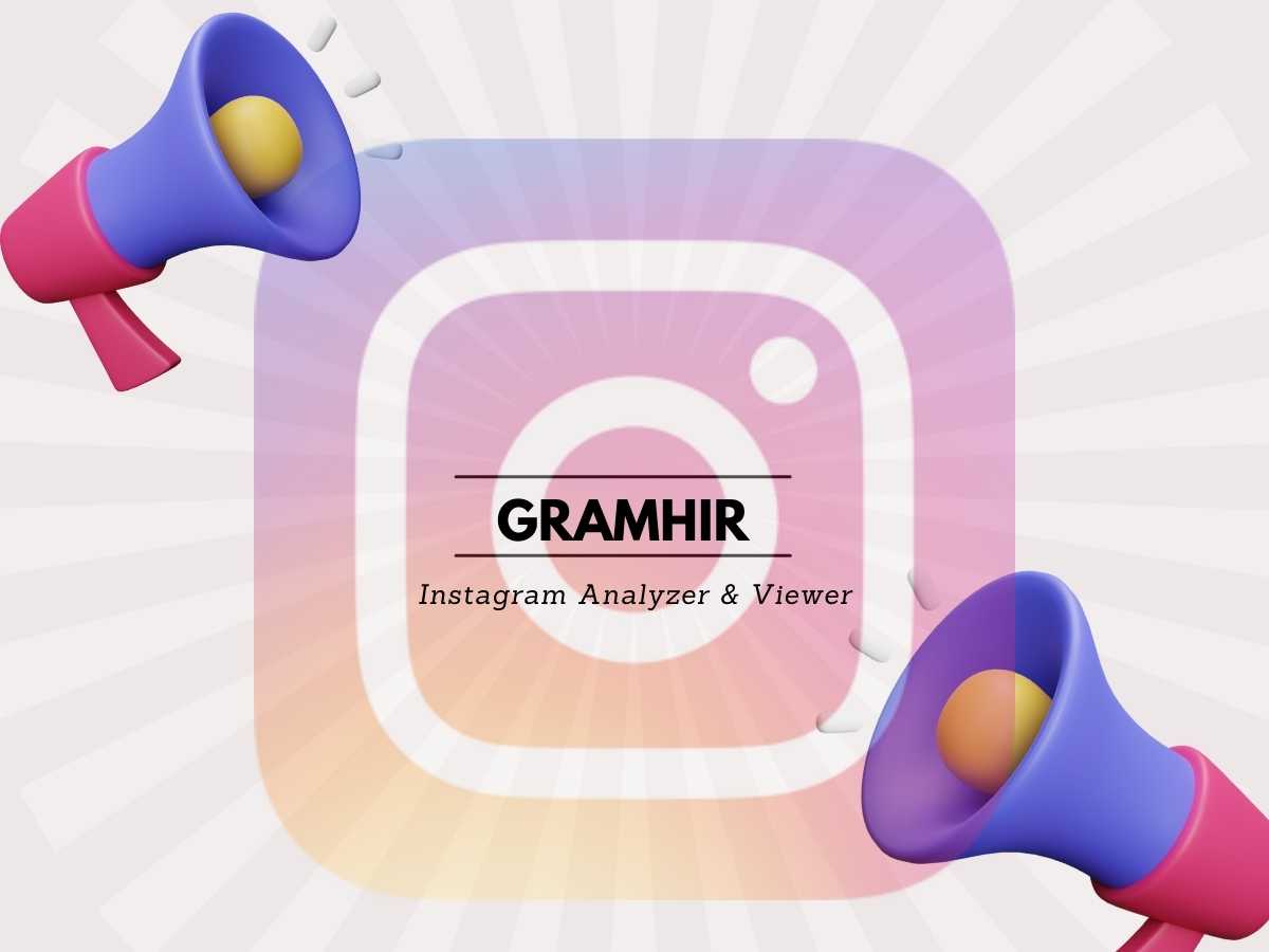 Gramhir Instagram Viewer and Analyzer
