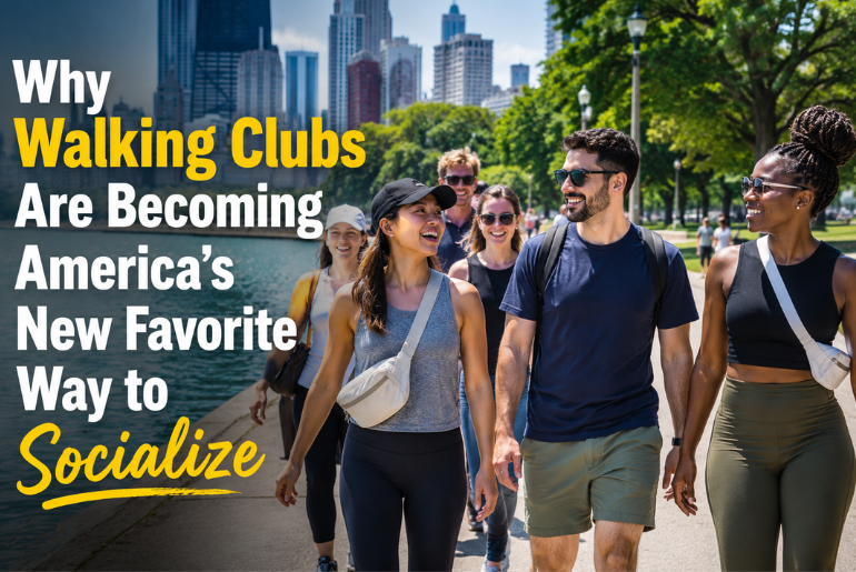 Why Walking Clubs Are Becoming America's New Favorite Way to Socialize