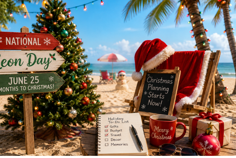 National Leon Day Is Turning Christmas Planning Into a Summer Trend
