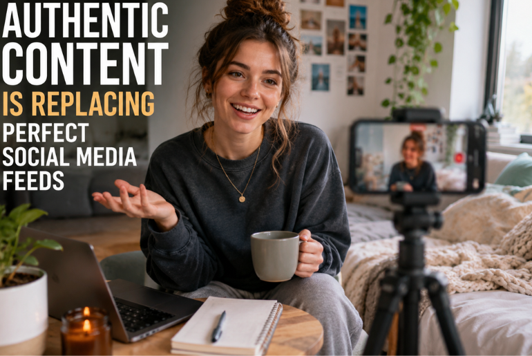 Authentic Content Is Replacing Perfect Social Media Feeds