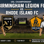 Birmingham Legion FC Set for Key Home Clash Against Rhode Island FC at Protective Stadium