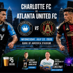 Charlotte FC and Atlanta United Set for High Stakes Rivalry at Bank of America Stadium