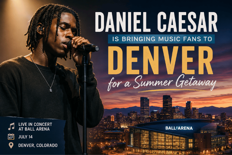 Daniel Caesar Is Bringing Music Fans to Denver for a Summer Getaway