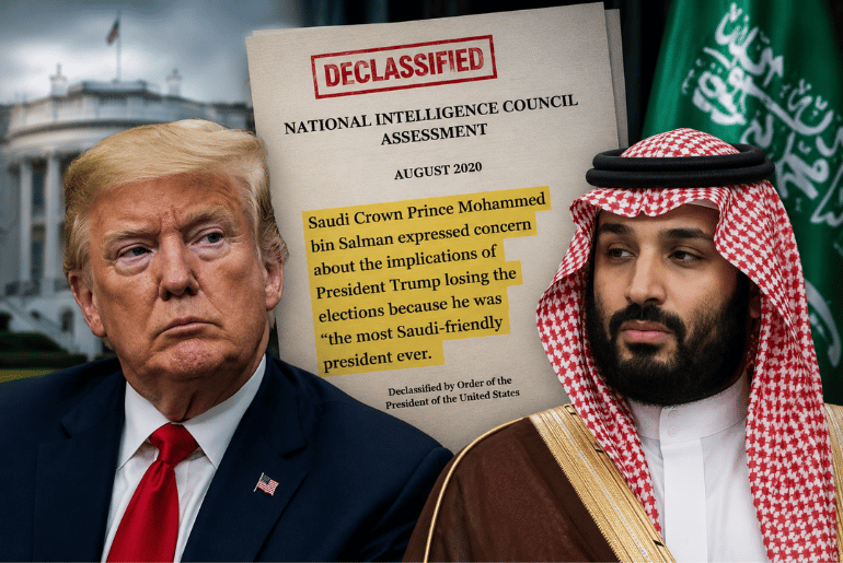 Declassified U.S. Intelligence Report Says Saudi Crown Prince Worried About Trump Losing 2020 Election