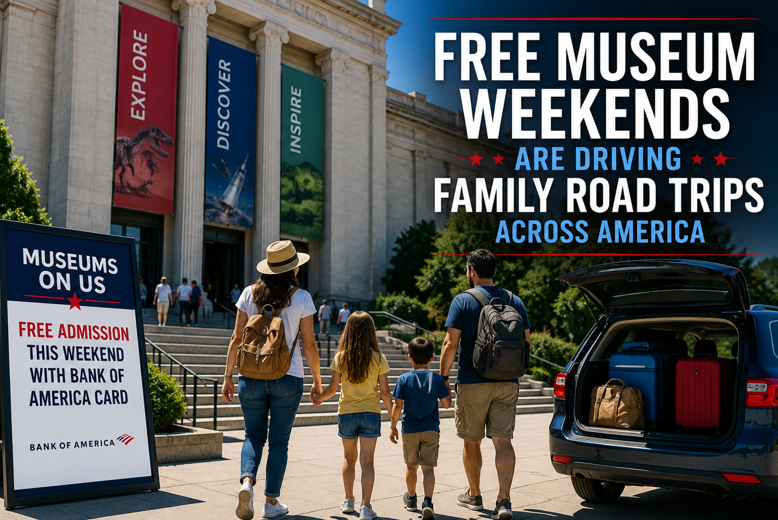 Free Museum Weekends Are Driving Family Road Trips Across America