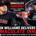Gavin Williams Throws Rare Immaculate Inning as José Ramírez Nearly Gives Away Historic Baseball