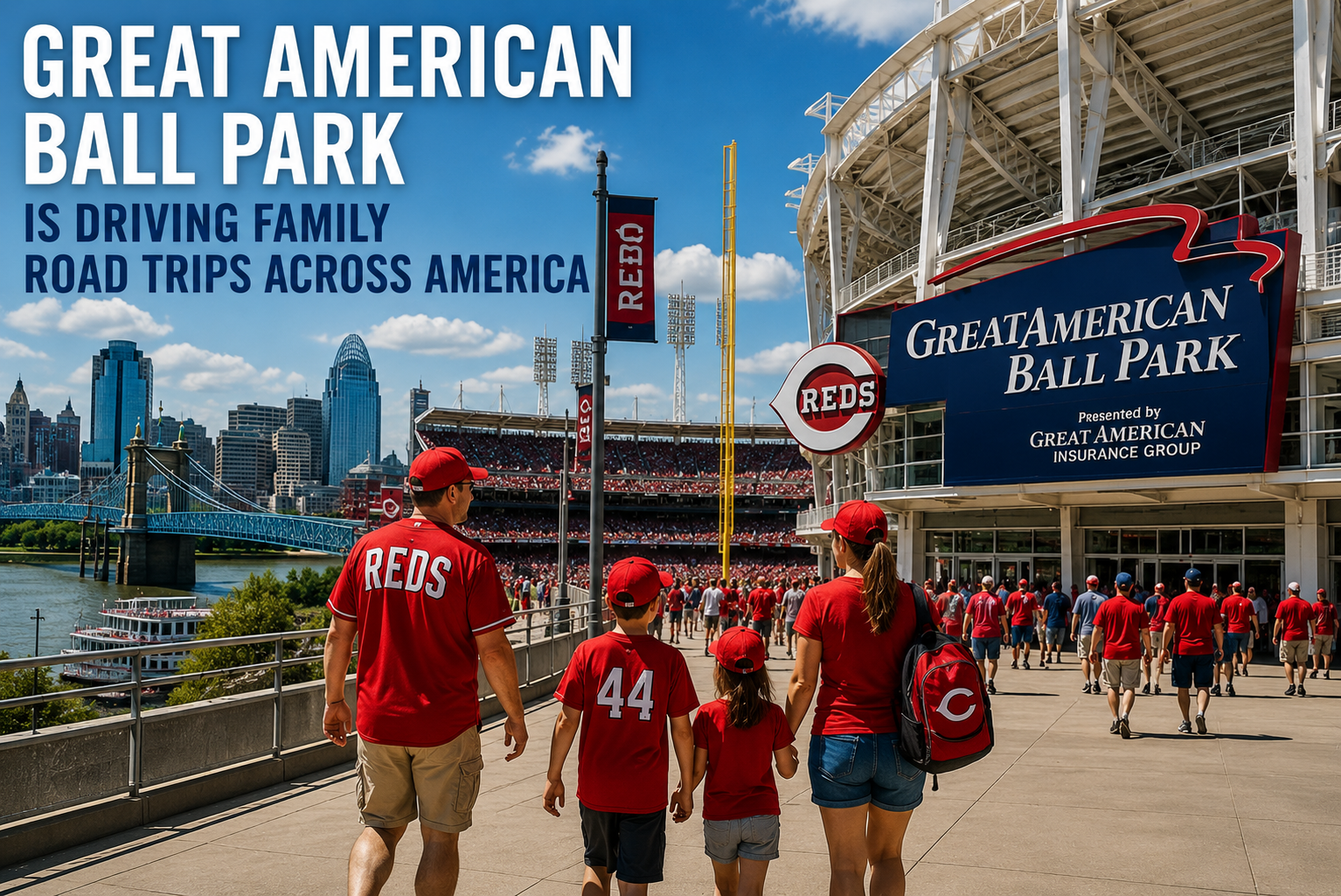 Great American Ball Park Is Driving Family Road Trips Across America
