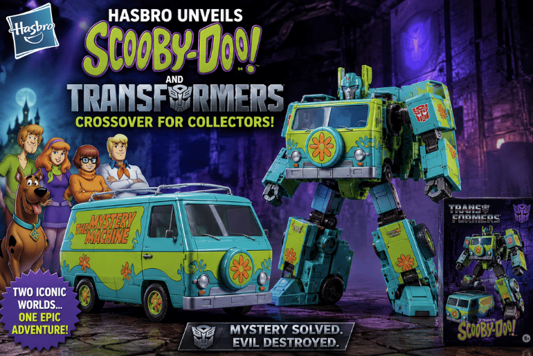 Hasbro Unveils Scooby Doo and Transformers Crossover for Collectors