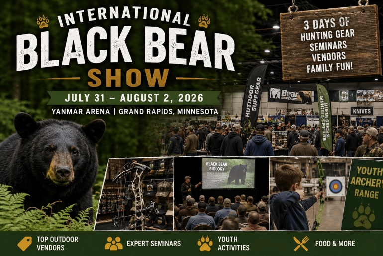International Black Bear Show Opens in Minnesota With Three Days of Hunting, Gear and Outdoor Action