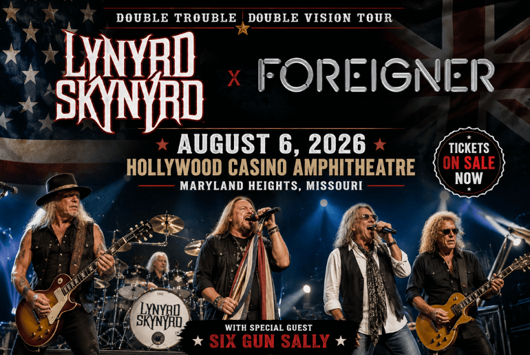 Lynyrd Skynyrd and Foreigner Bring Double Trouble Double Vision Tour to St. Louis on August 6
