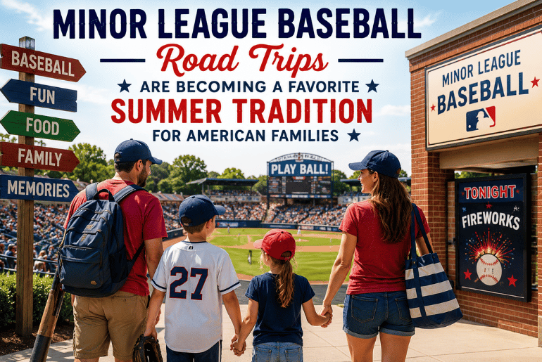 Minor League Baseball Road Trips Are Becoming a Favorite Summer Tradition for American Families