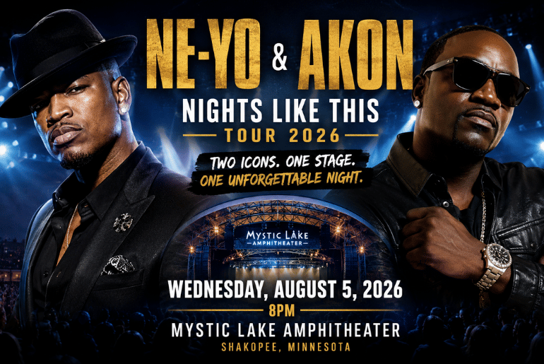 NE-YO and AKON Bring ‘Nights Like This’ Tour to Mystic Lake Amphitheater