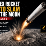 SpaceX Rocket Set to Slam Into the Moon on August 5