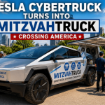 . Tesla Cybertruck Turned Into Traveling MitzvahTruck Crosses America