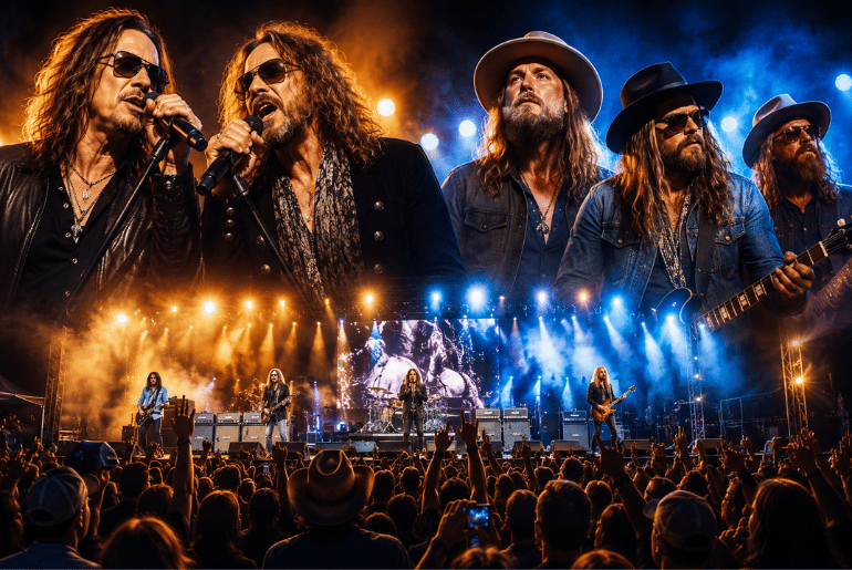 The Black Crowes and Whiskey Myers Set to Rock Fans on August 2 With High Energy Concert