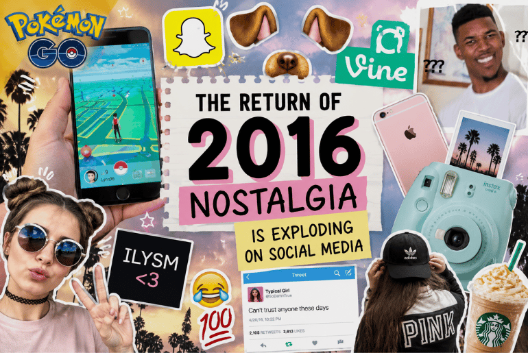 The Return of 2016 Nostalgia Is Exploding on Social Media