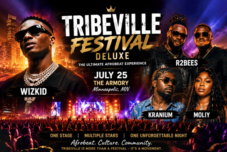 Tribeville Festival Deluxe Brings Wizkid, R2Bees, Kranium, and Moliy to Minneapolis on July 25