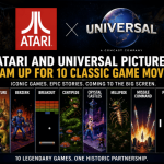 Universal Pictures and Atari Team Up to Bring 10 Classic Video Games to the Big Screen