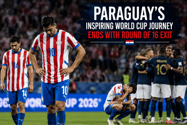 Paraguay's Inspiring World Cup Journey Ends With Round of 16 Exit