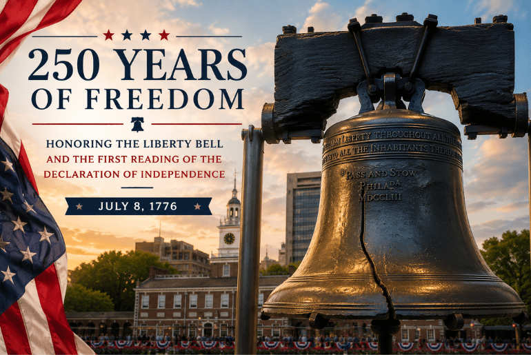 America Marks 250 Years Since the Liberty Bell's Historic Reading